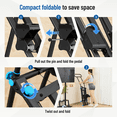 thumbnail image 5 of HXD-ERGO Stair Stepper, Upgrade 6-Level Resistance Stair Master with Adjustable Handlebar, Folding Stair Climber Workout Machine, 5 of 10