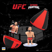 UFC 2.5 Inch Collectible Figures Speed Bag Capsule Includes Hidden Fighters on an Octagon Base with 12 to Collect with 4 Ultra Rare