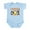 Sky Blue, variant on CafePress - Leukemia Messed With Wrong Chick Infant Bodysuit - Baby Light Bodysuit, Size Newborn - 24 Months