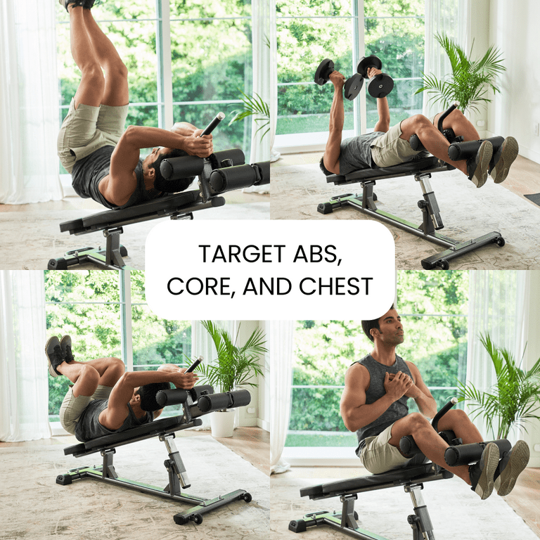 Finer Form Semi Commercial Sit Up Bench Elite Reverse Crunch