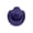 Purple, variant on LLXD Pet Cowboy Hat with Star Band and Adjustable Strap for Cats and Small Dogs, Khaki Color, Small Size Western Party Costume