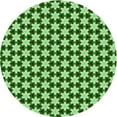 thumbnail image 1 of Ahgly Company Indoor Round Patterned Jade Green Area Rugs, 8' Round, 1 of 6