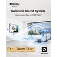 thumbnail image 4 of Barra de sonido ULTIMEA Poseidon D80 de 7.1 canales con Dolby Atmos 460 W, 4 of 9