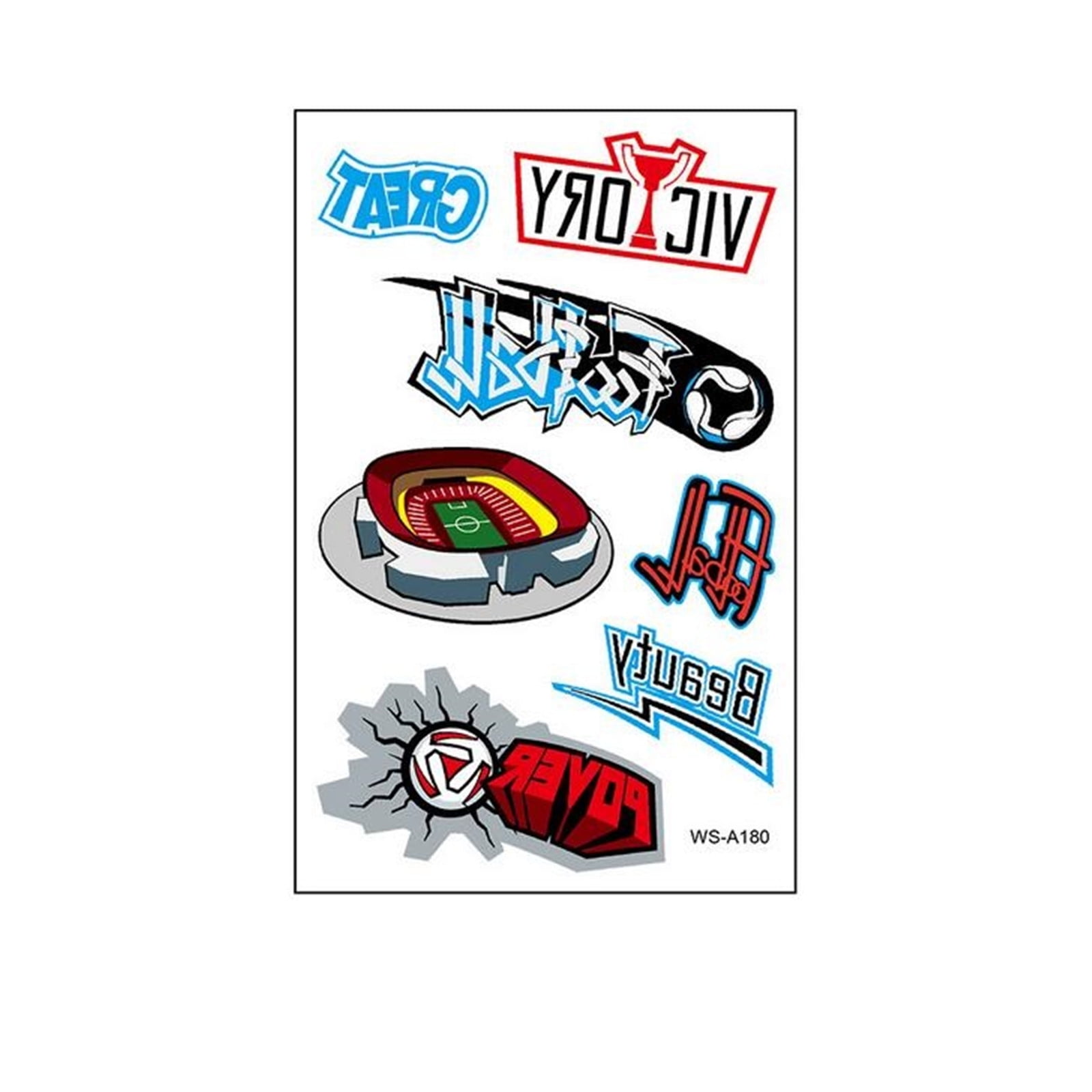 Hjcommed Football Tattoos Soccer Ball Tattoos Kids Children Temporary Tattoos Boys Birthday Party Bag And Stocking Fillers European World Cup Club Face Tattoo Sticker J Walmart Com Walmart Com Hjcommed Football Tattoos Soccer Ball Tattoos Kids Children Temporary Tattoos Boys Birthday Party Bag And Stocking Fillers European World Cup Club Face Tattoo Sticker J Walmart Com Walmart Com
