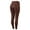 Rum Raisin Brown(RRBR), variant on Active Women's Winter Fleece-Lined Silicone Full Seat Horse Riding Tights