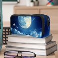 thumbnail image 6 of PhooArto Pencil Case, Sky Moon Butterfly Large Capacity Pencil Pouch Stationery Pen Bag, 6 of 7