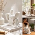 thumbnail image 6 of Ghost Skeleton Reading on Toilet Figurine, Funny Printed Desk Ornament, Spooky Bathroom Counter Statue for Shelf, Nightstand, Office Desk, Halloween Home Decor, 6 of 7