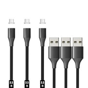 NetDot Magnetic Charging Cable, Gen10 Nylon Braided Magnetic Phone Charger Compatible with USB-C,Type C Devices