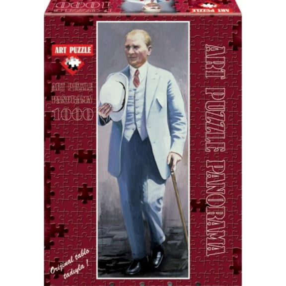 Atatrk (Hat Reform) 1925 Panoramic 1000 Piece Puzzle