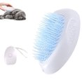 thumbnail image 1 of Cepillo para gatos, cepillo de aseo para gatos, cepillo suavizante para muda, cepillo de baño/masaje para gatos de silicona suave lavable, peine para gatos autolimpiante (azul) oso de fresa Electrónica, 1 of 5