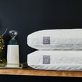 thumbnail image 6 of Tempur-Pedic Cloud Memory Foam Bed Pillow for Side and Back Sleepers, Queen, 2 Pack, Adult, 6 of 10