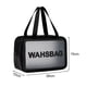 thumbnail image 2 of Bolsa de maquillaje transparente, bolsa de aseo portátil, impermeable, de gran capacidad, 2 of 5