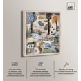 thumbnail image 2 of Earth's Embrace with Dogs Shadowbox Print Floral Wall Decor by Art Remedy, Blonde Frame, 24 x 30, 2 of 5