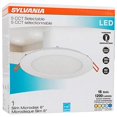 thumbnail image 2 of Sylvania 61405 6-inch Color Select LED MICRODISK Downlight - 16W, 2700K-5000K, 1, 2 of 3
