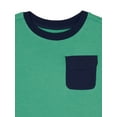 thumbnail image 3 of Garanimals Toddler Boys Colorblock Pocket Tee with Short Sleeves, Sizes 12M-5T, 3 of 4