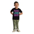 thumbnail image 3 of Christian Faith Jesus Loves You Toddler Boy Girl T Shirt Infant Toddler Brisco Brands 4T, 3 of 5