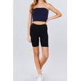 thumbnail image 5 of Moa Collection Women's 2-Pack Crop Tube Tops Cotton Spandex Lightweight Jersey Fabric, 5 of 5