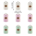 thumbnail image 4 of Youkk Durable Kitchen Canister Designed To Last And Ingredients Fresh Space-Saving Metal Kitchen Storage Jars Jars Kitchen Green sugar 1Set, 4 of 6