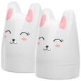 thumbnail image 1 of 2Pcs Silicone Nail Stamper Bunny Shape Nail Stamper with Scraper Manicure Tools, 1 of 9