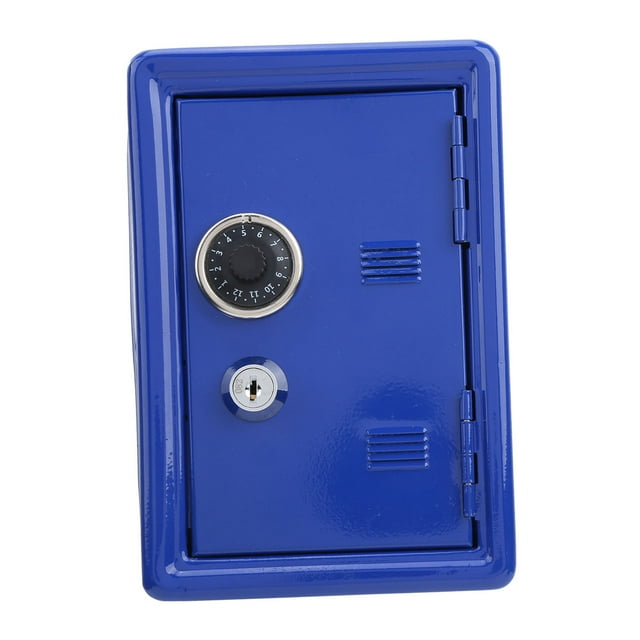 Mini Caja de Almacenamiento de Llaves para Niños, Caja de Seguridad de Simulación, Regalos de Innovació de Metal, Suministros para Niños