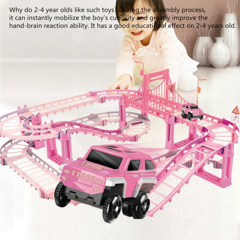 Gallickan Toddler Boy Toys, Race Tracks Toys Gifts for Year