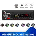thumbnail image 2 of Car Mp3 Player Bluetooth Manos Libres Car Fm Radio Colorful Lights Car Mp3 Multimedia Player 1 Din Yuarrent VI011729-00, 2 of 6