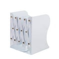 thumbnail image 5 of Metal Book End Book Shelf Holder Book Ends For Shelves Book Support Office Book Support Bookends Retractable Flexible Large Size Without Sticker Metal Material Office Book Support, 5 of 5