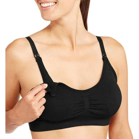 Maternity Seamless Nursing Bra with Removable Pads