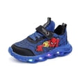 thumbnail image 1 of Zapatos para niños Spiderman Zapatillas nuevas para niños con luces Zapatos nuevos para niños-Azul-24 Sincero Electrónica, 1 of 5