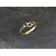 thumbnail image 2 of Onyx Ring Natural Black Onyx Ring Minimalist Genuine Onyx Stacking Band Ring, 2 of 5