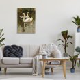 thumbnail image 3 of Stupell Industries Transitional Swans For A Swim Canvas Art, 16 x 24, by Petals Prints Design, 3 of 8