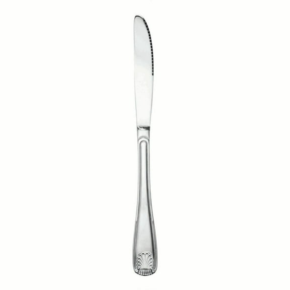 Excellante Flatware-Sea Shell stainless steel dinner knife, comes in dozen