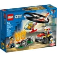 thumbnail image 5 of LEGO City Fire Helicopter Response 60248 Toy Firefighter Building Set for Kids (93 Pieces), 5 of 7