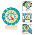 thumbnail image 3 of Shisuyan Clock Learning Tool Circular Shape 1Pack 5.04X4.33X1.18In, 3 of 9