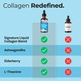 thumbnail image 5 of Liquid Collagen Peptides with Ashwagandha, Elderberry & L-Theanine. High Potency and Absorption Formula. Hair, Skin, Nail + Joint Support. Stress Relief & Immunity Booster – Collagen Mojo - 2 oz., 5 of 9