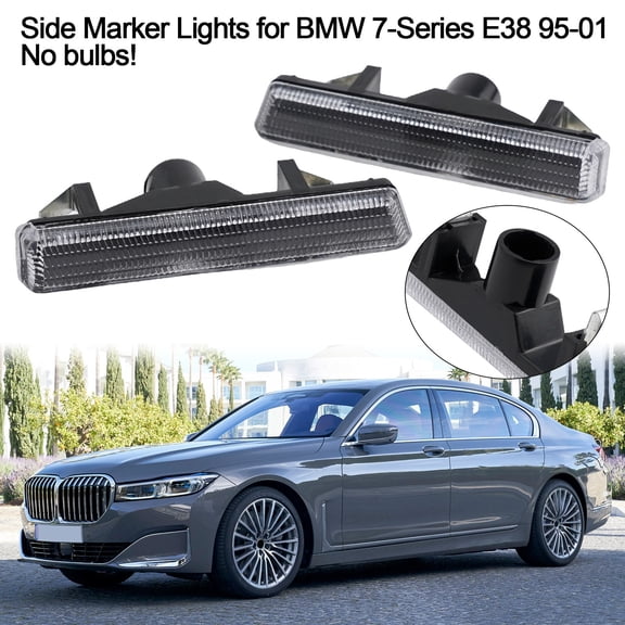 Front Side Marker Light-Parts Replacement 1 Pair Auto For BMW 7 Series E38 95-01 Lamp Exterior Practical Useful