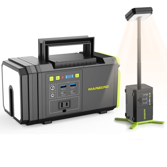Central eléctrica portátil MARBERO PL100 118Wh 160W con luz