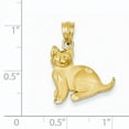 thumbnail image 2 of Beautiful 14k Cat Charm, 2 of 2