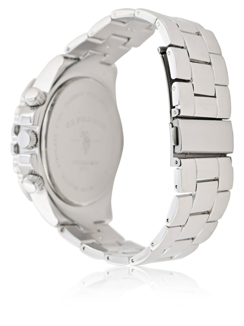 U.S. Polo Assn. Adult Male Analog Watch in Silver with  display picture 2