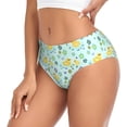 thumbnail image 2 of Fotbe Duck Cartoon Calzones Estampados para Mujer – Ropa Interior de Algodón, Cómoda, Suave y Elástica-Small, 2 of 6