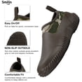 thumbnail image 4 of SMILIN Waterproof Rain Garden Boots, Anti-Slip Rubber Ankle Rain Boots for Men & Women, Camo, Size 11.5 Women/9 Men, 4 of 6