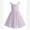 Purple, variant on IBTOM CASTLE Teen Summer Holiday Floral Dress Junior Beach Casual Sundress | Tween Self Tie Back Flutter Sleeve Tea Party Back to School Prom Dress 10-11 Years Purple