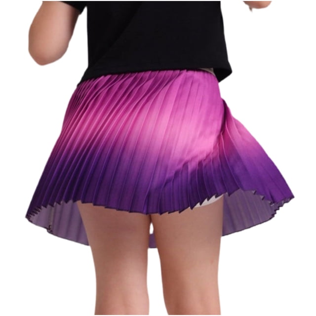 Odeerbi Niñas Falda Plisada de Cintura Alta Gradiente de La Fiesta de Baile Falda de Línea Con Pantalones Cortos Incorporados