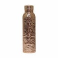 thumbnail image 2 of Flash Deals Kitchen Science Copper Water Bottle W/a Carrying Canvas Bag | Pure Copper Bottle For Drinking Water | Lab Tested Heavy Duty & Leak Proof | Ayurvedic Copper Bottle Drinkware, 2 of 9