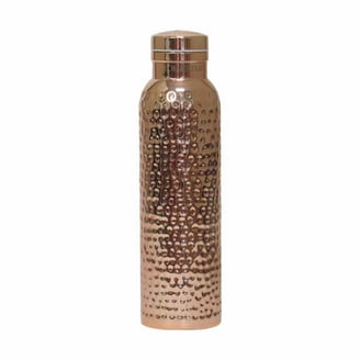 Kitchen Science 100% Pure Copper Leak-Proof Water Bottle & Sleeve