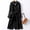 Black, variant on Clothing!Coats for Women Trench Windbreaker Outerwear Fit Coat Women Solid Long Overcoat Slim Jacket Women's Coat Jackets for Women Knit Tops