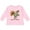 AD-Pink, variant on Inktastic Clever Turkey Thanksgiving Dinosaur Boys or Girls Long Sleeve Toddler T-Shirt