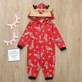thumbnail image 4 of GRNSHTS Christmas Matching Family Jumpsuits Xmas Reindeer Hooded Onesies Zipper Romper Holiday Costume Sleepwear, 4 of 6