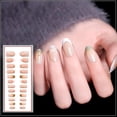 thumbnail image 2 of Long Ballet Press-on Nails Unique Trendy Pattern Nail Pieces For Professional Nail Salon, 2 of 5