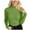 131#Green, variant on Women's Mock Turtleneck Long Sleeve Ribbed Stretch Fitted, Thermal Lightweight Undershirt Beige ONE SIZE
